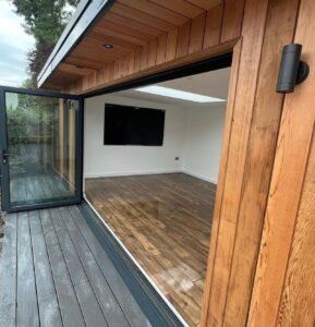 High-quality bespoke garden rooms in Essex designed and built by Timber Construction Essex LTD