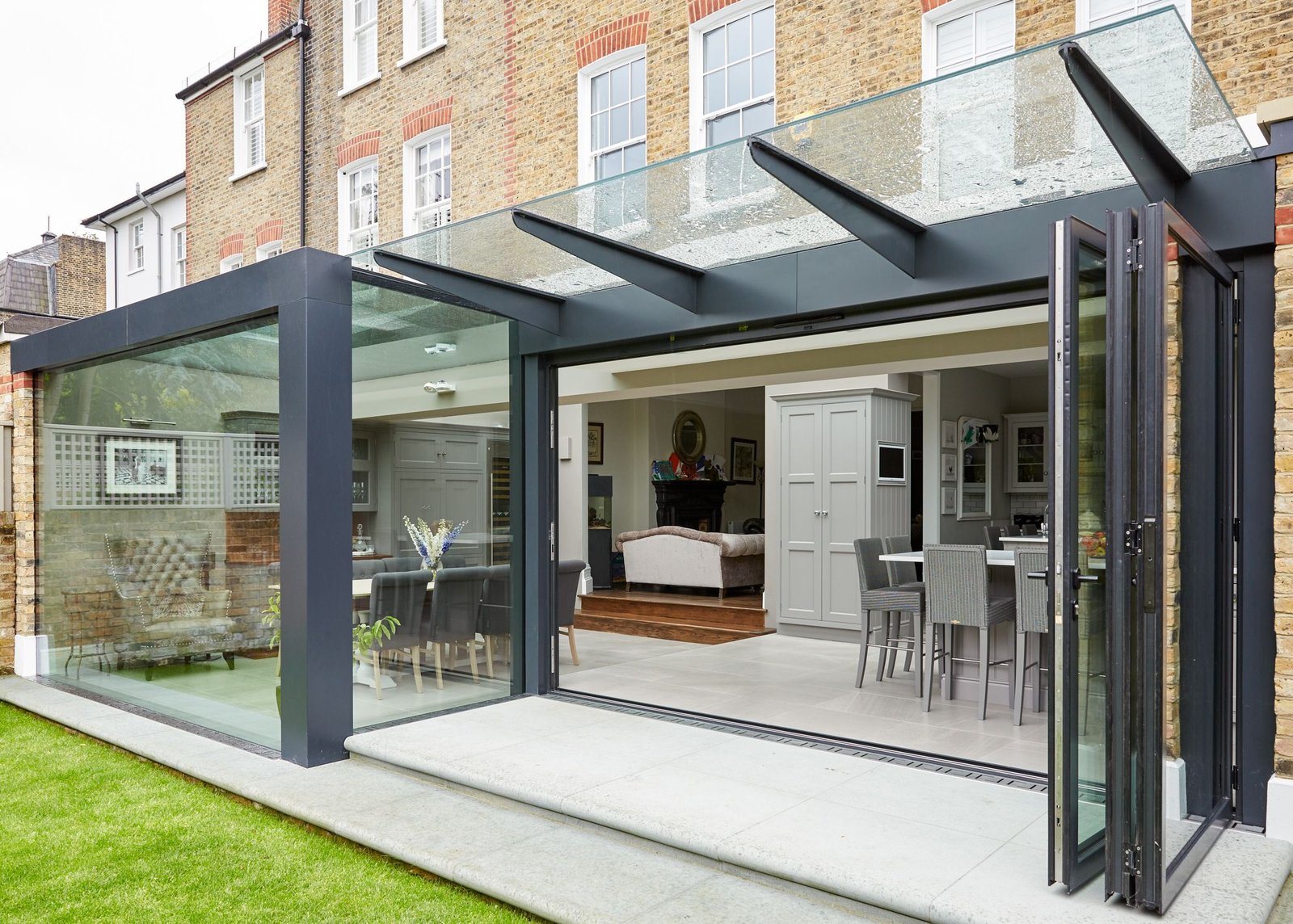 Modern residential extension in Essex showcasing bespoke design and architecture