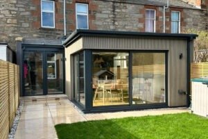 Modern residential extension in Essex showcasing bespoke design and architecture