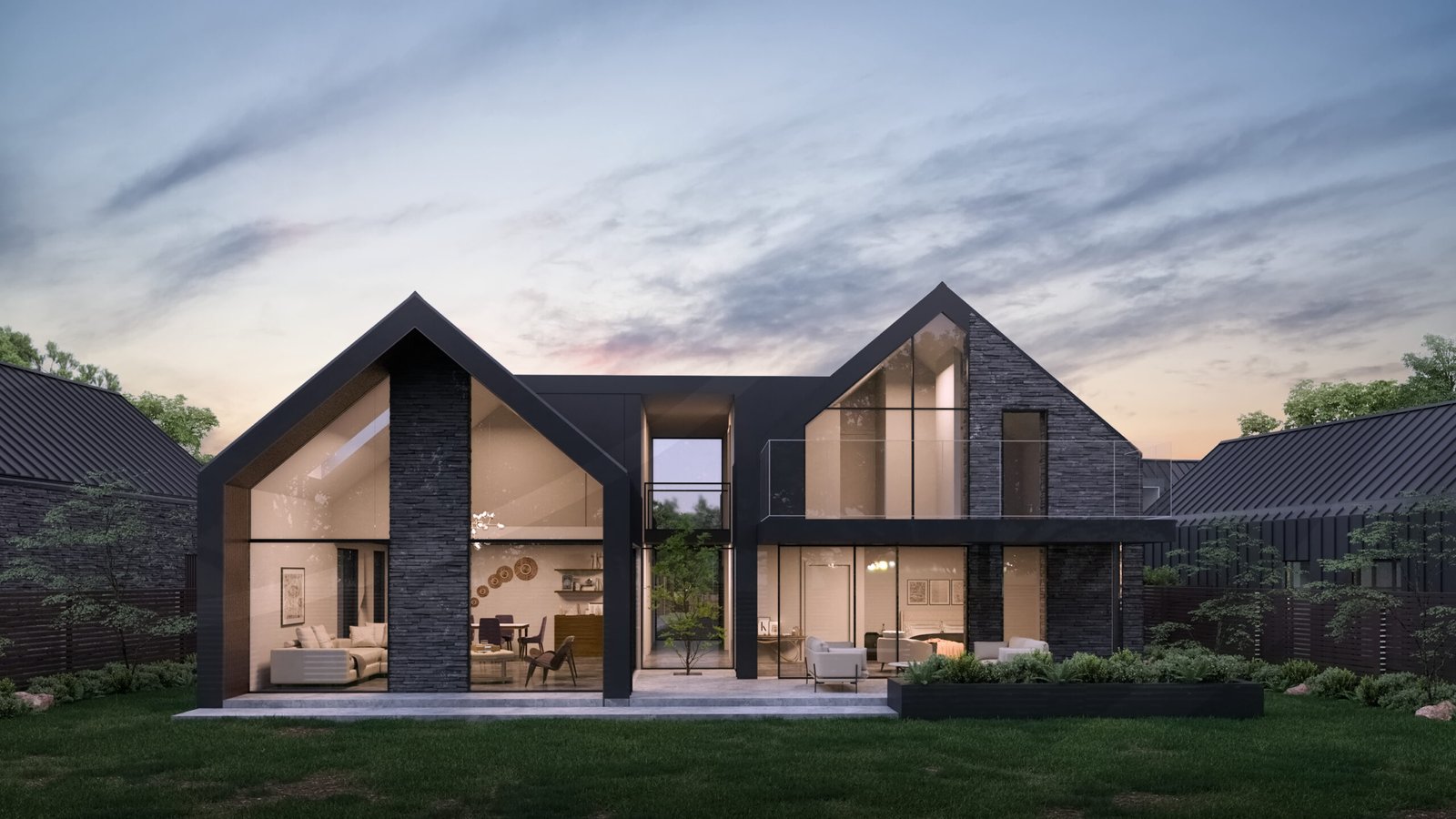 Professional local home builders in Essex constructing a house extension