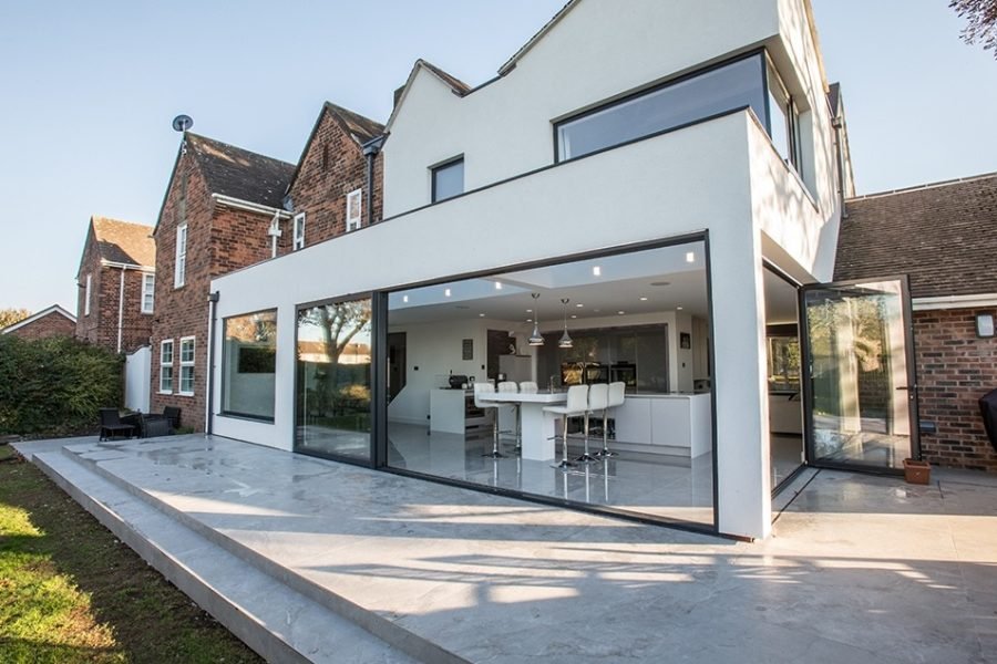 Stylish and functional modern house extension designs in Essex by professional builders