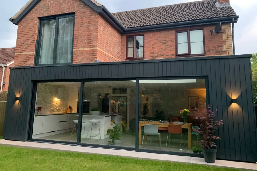 Beautiful high-quality home extensions in Essex completed by Timber Construction Essex LTD