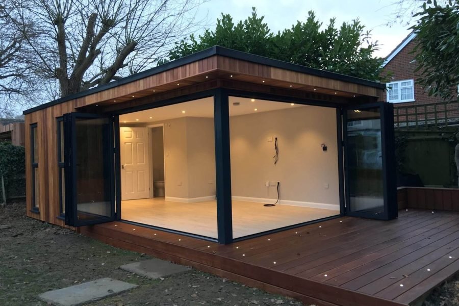 garden room installation