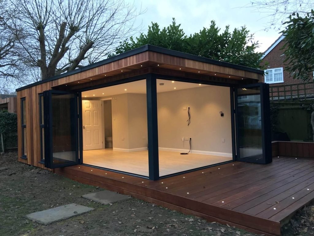 garden room installation